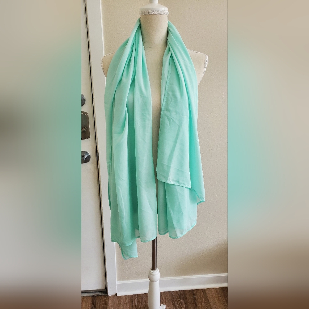 The Body Shop Mint Green Scarf